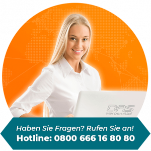 Seit vielen Jahren beziehen wir fast ausschließlich unsere Werbemittel und auch die hochwertige Arbeitskleidung von DAS Werbemittel.